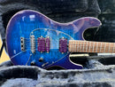 Guitarra Ernie Ball Music Man Steve Morse Y2D HT 2014 en acabado D.Purple Burst