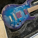 Guitarra Ernie Ball Music Man Steve Morse Y2D HT 2014 en acabado D.Purple Burst