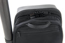 Cierres reforzados del estuche para violín gewa Space Bag titanium con compartimentos visibles