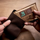 Detalle de funda Boveda con revestimiento antifugas para humidificador.