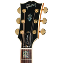 Clavijero Gibson Custom con incrustaciones de abulón y afinadores dorados