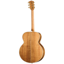 Vista trasera Gibson SJ-200 Elegant Koa con acabado Honey Burst