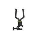 Gravity GS MS 08 soporte de guitarra – vista frontal montado en trípode