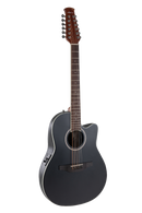 Guitarra electroacústica Ovation Applause AB2412-5S 12 cuerdas Black Satin