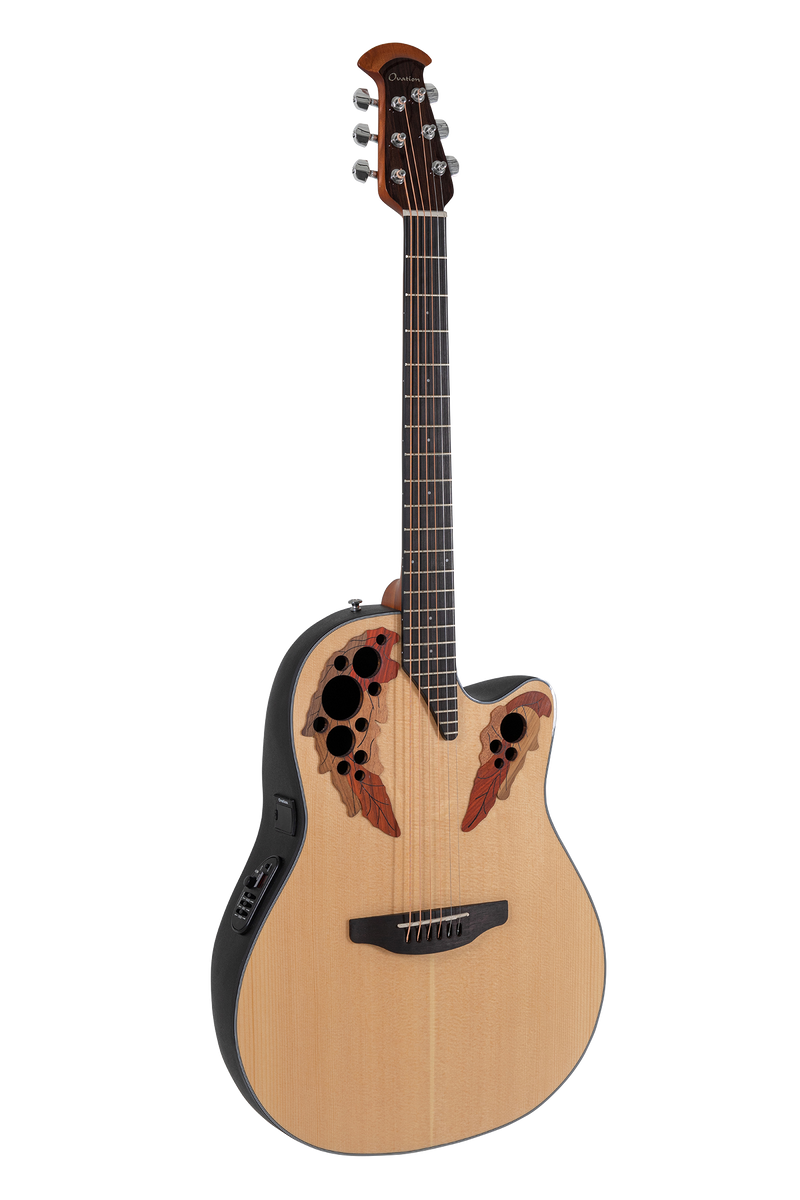 Guitarra electroacústica Ovation Celebrity Elite CE44-4-G Natural Mid Cutaway

