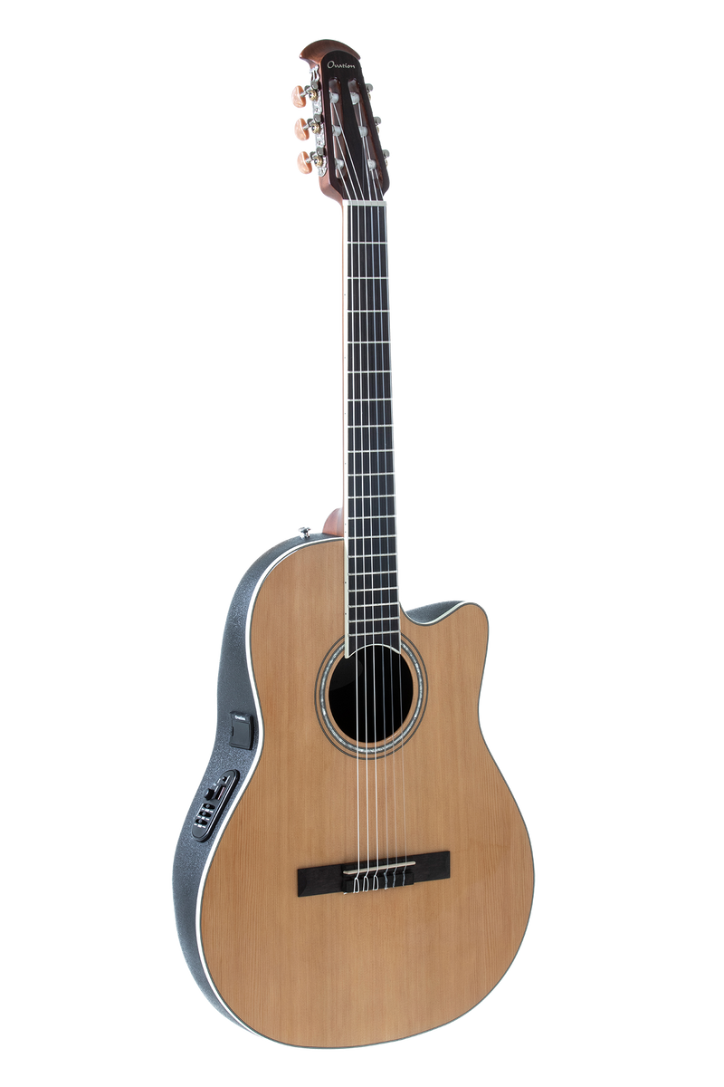 Guitarra electroacústica Ovation CS24C-4-G cuerdas de nylon Natural

