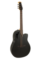 Guitarra electroacústica Ovation Elite TX 2078TX-5-G Black Textured