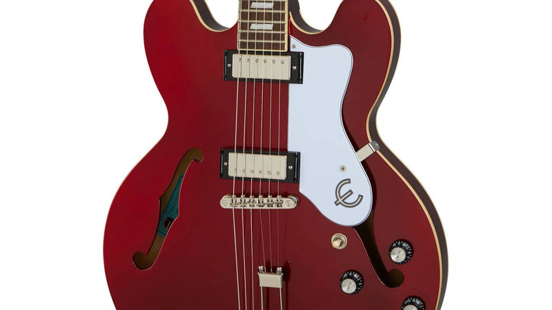 Guitarra Eléctrica Epiphone Riviera Sparkling Burgundy EORSBUNH1