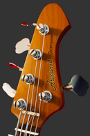 maquinaria del bajo aria pro II detroit 5 cuerdas blanco