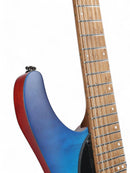 Diapasón de arce ojo de pájaro tostado con trastes jumbo