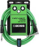 Cable De Plug Angulado Para Instrumento Boss 3 metros BIC-10A-GN