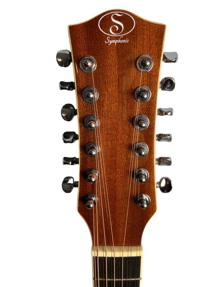 Guitarra Electroacustica Doce Cuerdas/Docerola Symphonic J20CE Sunburst