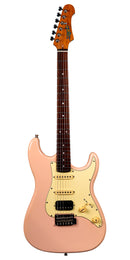 Guitarra Jet JS400 color shell pink vista frontal