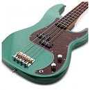 Bajo eléctrico Jet Guitars JPB-300 verde estilo Precision Bass