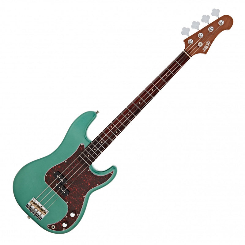 Bajo eléctrico Jet Guitars JPB-300 verde estilo Precision Bass