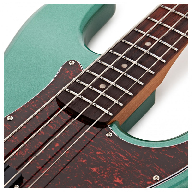 Bajo eléctrico Jet Guitars JPB-300 verde estilo Precision Bass