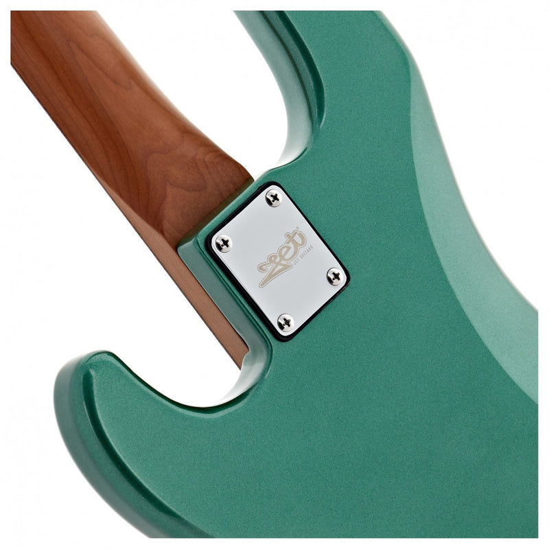 Bajo eléctrico Jet Guitars JPB-300 verde estilo Precision Bass