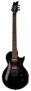 Guitarra Electrica Kramer Assault 220 Negro Con Floyd Rose KA-22BKBF1