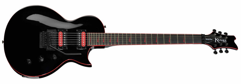 Guitarra Electrica Kramer Assault 220 Negro Con Floyd Rose KA-22BKBF1
