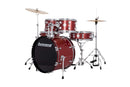 Batería Ludwig Accent LC19514 Rojo Sparkle