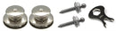 Strap locks LOXX 45136.05000 acabado níquel para guitarra y bajo