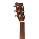 Cabezal de la guitarra Martin 000-X2E Brazilian con logo Martin