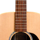 Diapasón y trastes de la guitarra Martin 000-X2E Brazilian