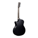Vista trasera de la guitarra Martin GPC-X1E Black