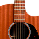 Headstock Martin GPC-X2E con acabado Ziricote HPL
