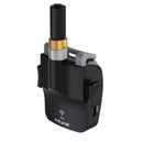 Sistema inalámbrico NUX B6 para saxofón con micrófono flexible receptor parte trasera