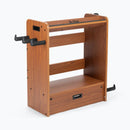 Mueble organizador On-Stage GWS5000RB Rosewood para guitarra, amplificador y pedales