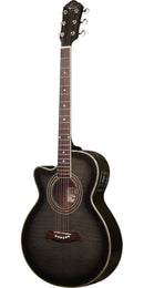 Guitarra electroacústica Oscar Schmidt OG10CE zurda vista frontal