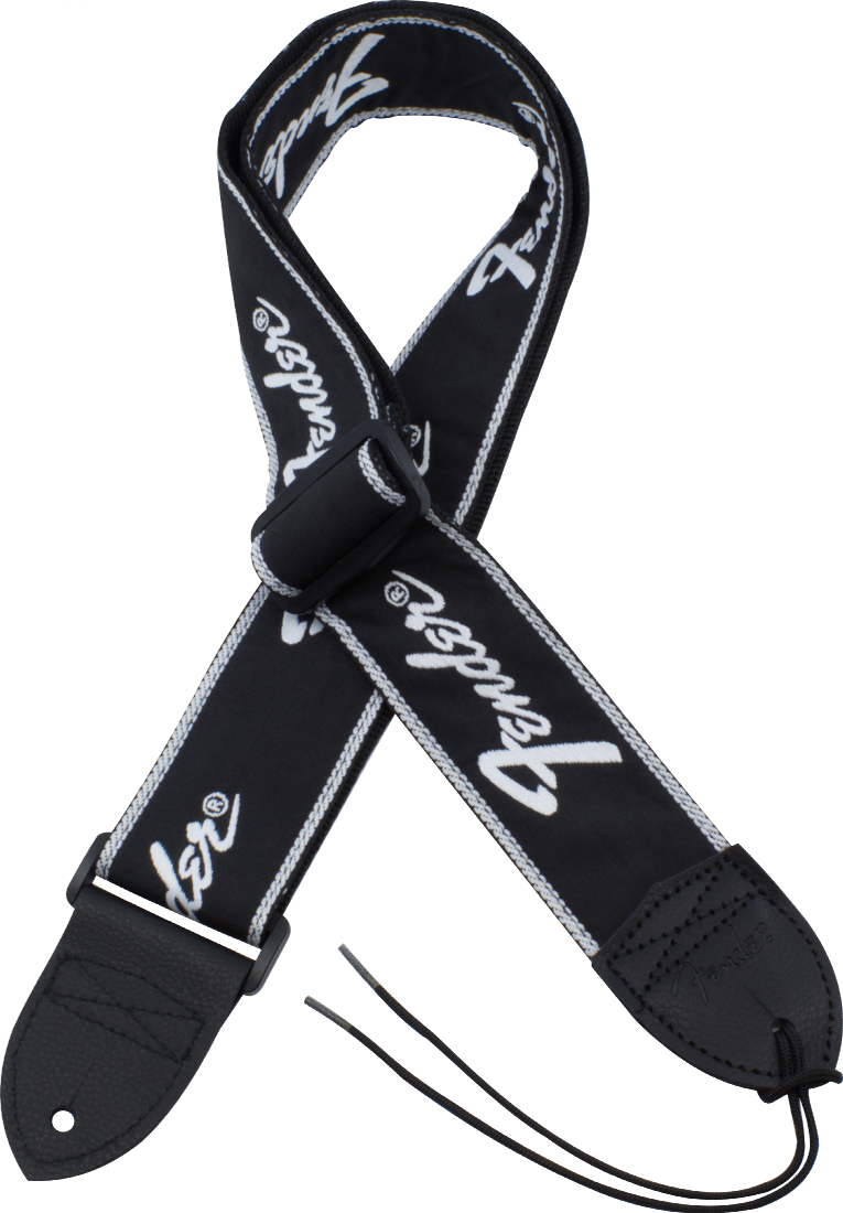 Strap Fender Black And White Logo 2" 0990671000