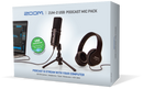 Paquete De Microfono Para Podcast Zoom ZDM-2