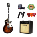 Paquete Guitarra Electrica Mars Les Paul y Amplificador Blackstar Debut Negro