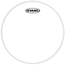 Parche resonante Evans TT14GR de 14 pulgadas Clear Genera con una sola capa transparente