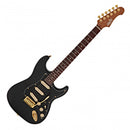 Guitarra eléctrica JET Guitars JS-380 Rosewood, Black