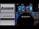 Batería Ludwig Accent LC19515 Blanco Sparkle