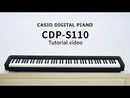 PIANO CASIO DIGITAL CDP-S110BK
