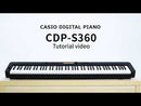 PIANO CASIO DIGITAL CDP-S360BK