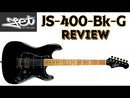 Guitarra Eléctrica Jet Guitars JS-400 BK Tipo Stratocaster