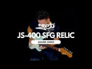 demo jet guitars js400 relic