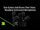 SHURE Nexadyne 6 Microfono dinamico para tom y timbales, color negro