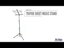 Atril Plegable Para Partituras On Stage Stands SM7222B