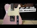 GUITARRA ELECTRICA JET GUITARS JT300  BEIGE TIPO TELECASTER