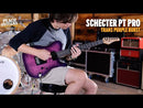 demo de guitarra schecter pro trans purple burst