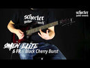 GUITARRA  ELECTRICA SCHECTER OMEN ELITE-6 FR-CHARCOAL