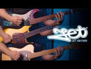 Guitarra Electrica JET GUITARS JS-50 Elite Art Blue