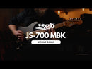 GUITARRA  ELECTRICA JET JS700 MATT BLACK NEGRA