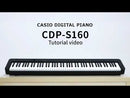 PIANO CASIO DIGITAL CDP-S160BK